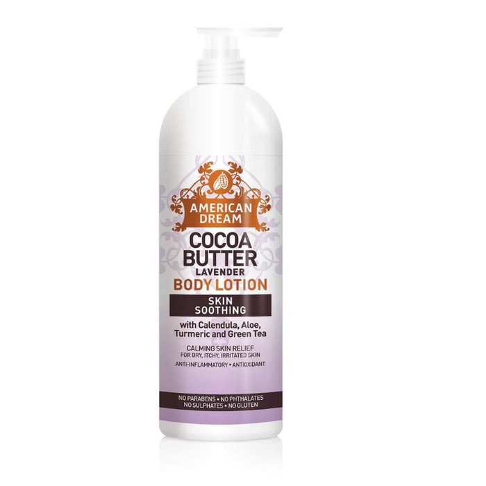 American Dream Cocoa Butter Lavender Body Lotion 720ml, American Dream, Beautizone UK