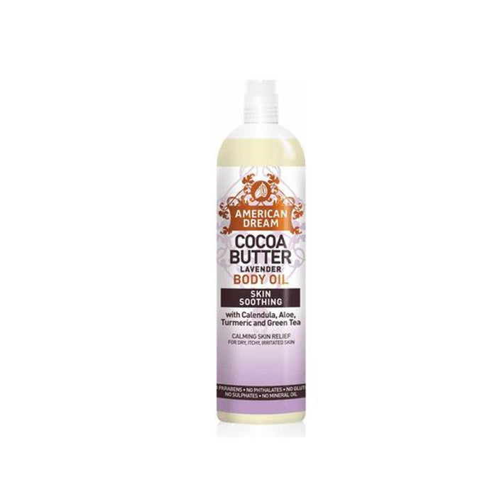 American Dream Cocoa Butter Lavender Body Oil 200ml, American Dream, Beautizone UK