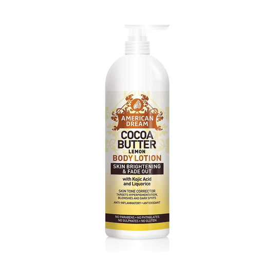 American Dream Cocoa Butter Lemon Body Lotion 500ml, American Dream, Beautizone UK