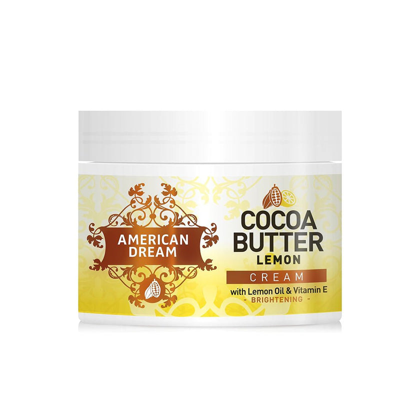 American Dream Cocoa Butter Lemon Cream Jar 500ml, American Dream, Beautizone UK