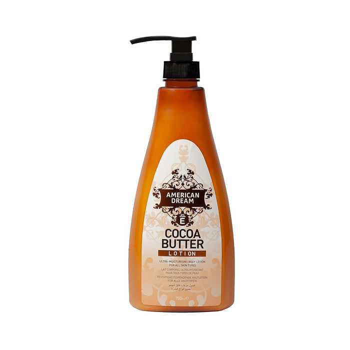 American Dream Cocoa Butter Ultra Moisturising Body Lotion 750ml, American Dream, Beautizone UK