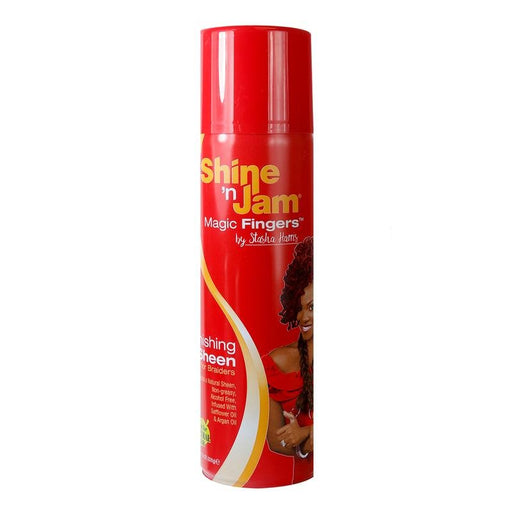 Ampro Shine N Jam Magic Fingers Finishing Sheen Spray 326g, Ampro, Beautizone UK