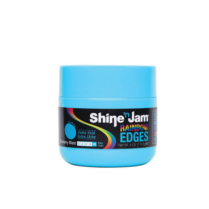 Ampro Shine N Jam Rainbow Edges Blueberry Blast 4oz, Ampro, Beautizone UK
