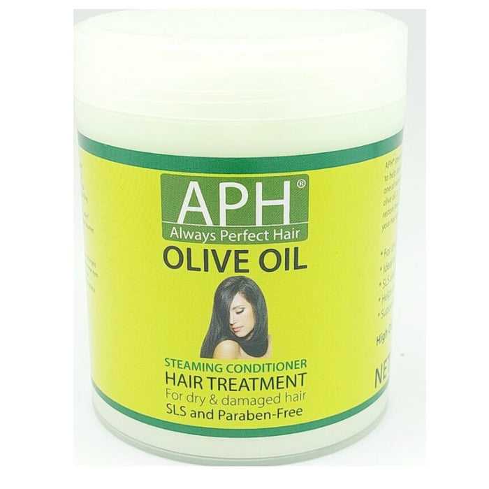 APH Olive Oil Steaming Conditioner Hair Treatment 500ml, Organic Aph, Beautizone UK