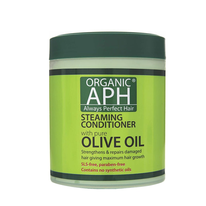 APH Olive Oil Steaming Conditioner Hair Treatment 500ml, Organic Aph, Beautizone UK