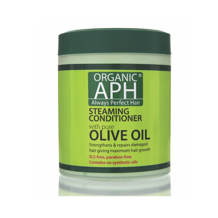 APH Olive Oil Steaming Conditioner Hair Treatment 500ml, Organic Aph, Beautizone UK