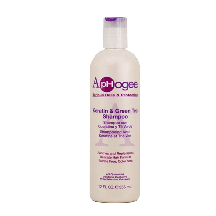 ApHogee Keratin & Green Tea Shampoo 12oz, Aphogee, Beautizone UK