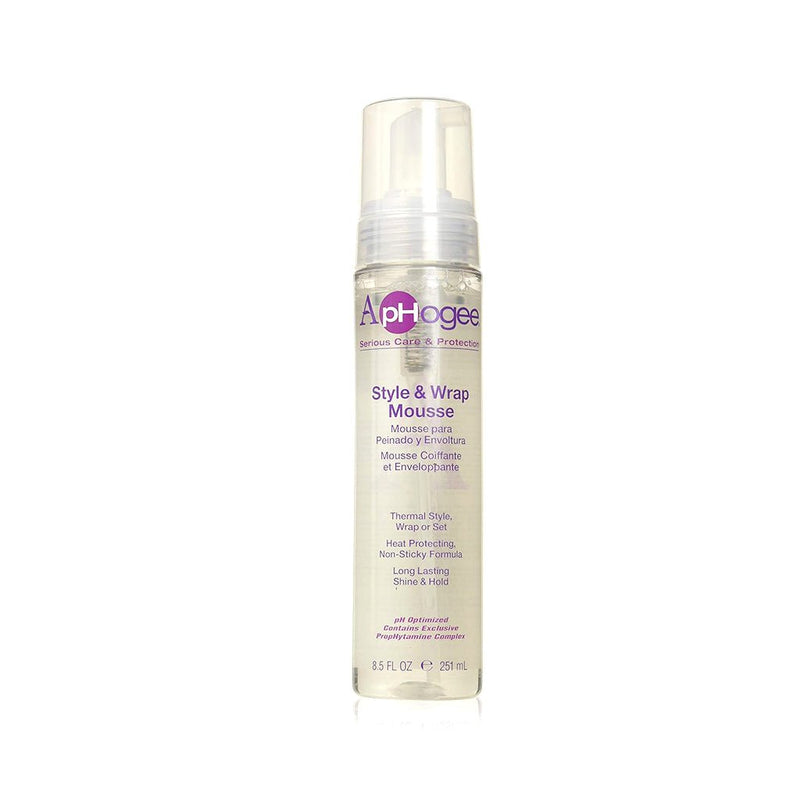 ApHogee Style & Wrap Mousse 8.5oz, Aphogee, Beautizone UK