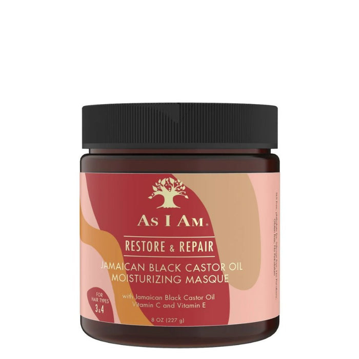 As I am JBCO Jamaican Black Castor Moisturizing Masque 227g, As I Am, Beautizone UK