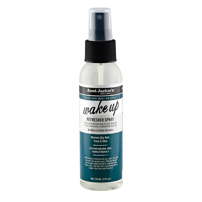 Aunt Jackie's Aloe and Mint Wake Up Refresher Spray 118ml, Aunt Jackie's, Beautizone UK