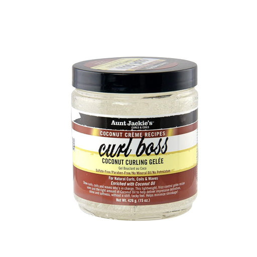 Aunt Jackie’s Curl Boss Coconut Curling Gelee 426g, Aunt Jackie's, Beautizone UK