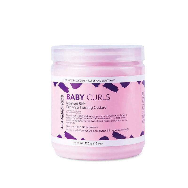 Aunt Jackie’s Girls Baby Girl Curls Curling & Twisting Custard 426g, Aunt Jackie's, Beautizone UK