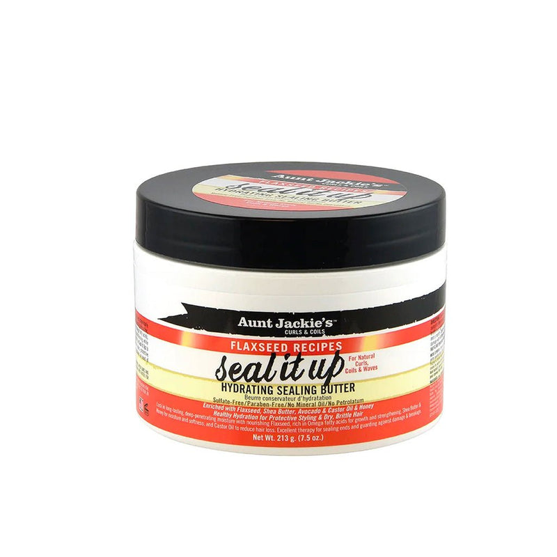 Aunt Jackie’s Seal It Up Hydrating Sealing Butter 213g, Aunt Jackie's, Beautizone UK