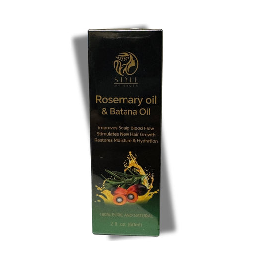 Batana Oil Pure & Natural With Rosemary Miracle Oil 60ml, Style My Edges, Beautizone UK