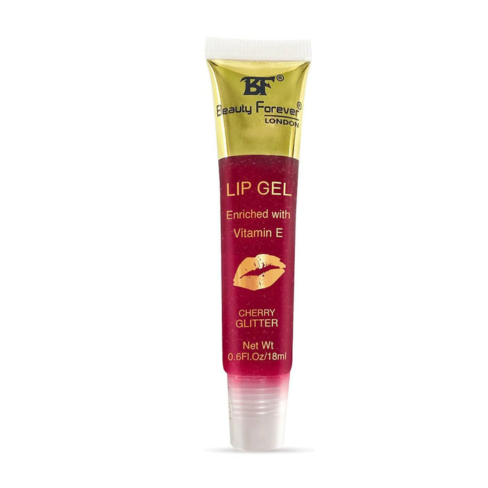 Beauty Forever Clear Moisturizing Lip Gel Tube - High Shine Formula with Vitamin E, Beauty Forever, Beautizone UK