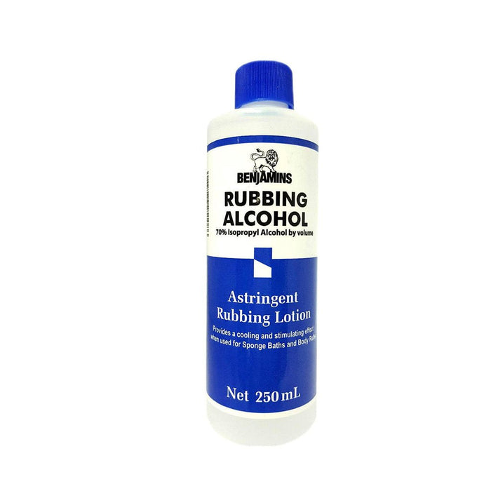 Benjamins Rubbing Alcohol With Isopropyl 250ml, Benjamins, Beautizone UK