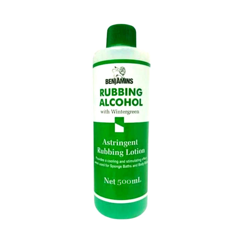 Benjamins Rubbing Alcohol With Wintergreen 500ml, Benjamins, Beautizone UK