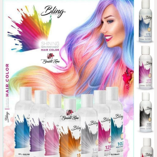 Bling Shining Semi Permanent Hair Color - All Shades, Bling, Beautizone UK