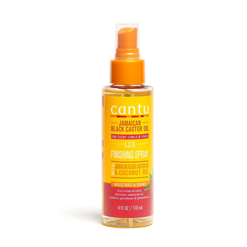 Cantu Jamaican Black Castor Oil Finishing Spray 118ml, Cantu, Beautizone UK