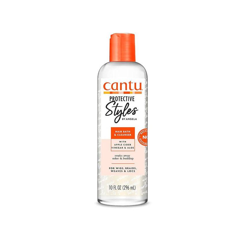 Cantu Protective Styles by Angela Hair Bath & Cleanser with Apple Cider Vinegar & Aloe 296ml, Cantu, Beautizone UK