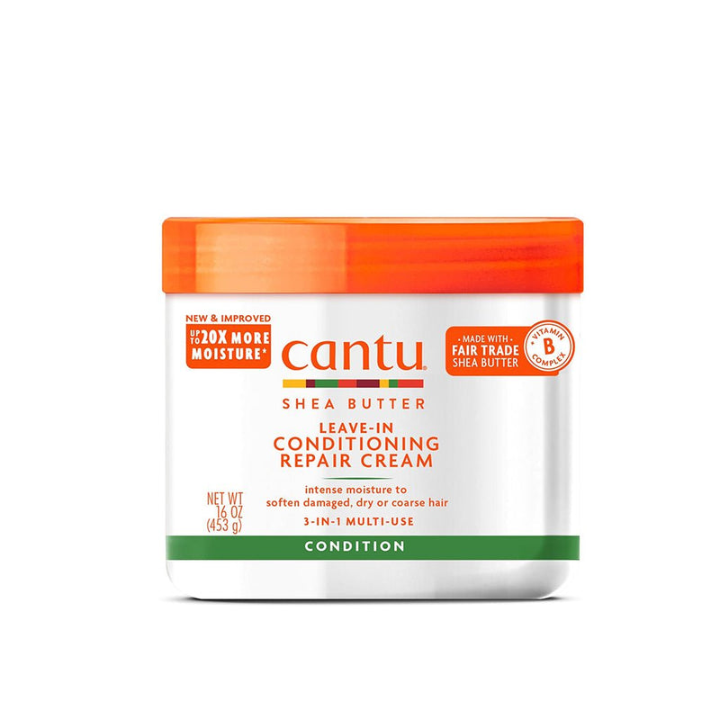 Cantu Shea Butter Leave - In Conditioning Repair Cream 453g, Cantu, Beautizone UK