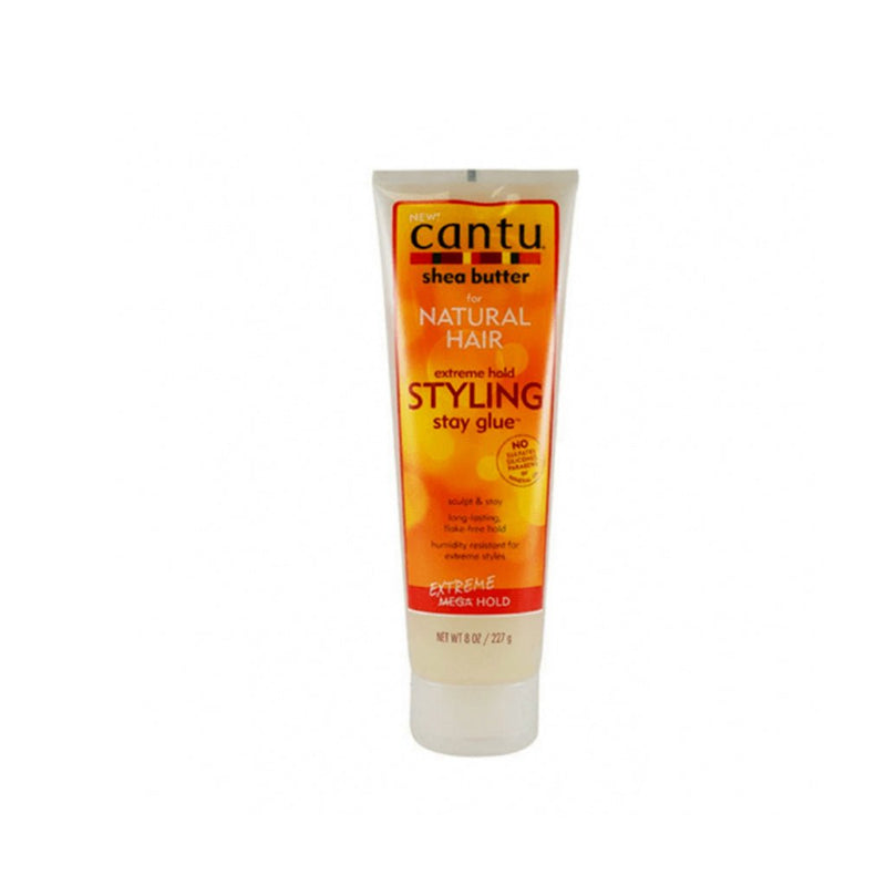Cantu Shea Butter Mega - Hold Styling Stay Glue Gel 227g, Cantu, Beautizone UK