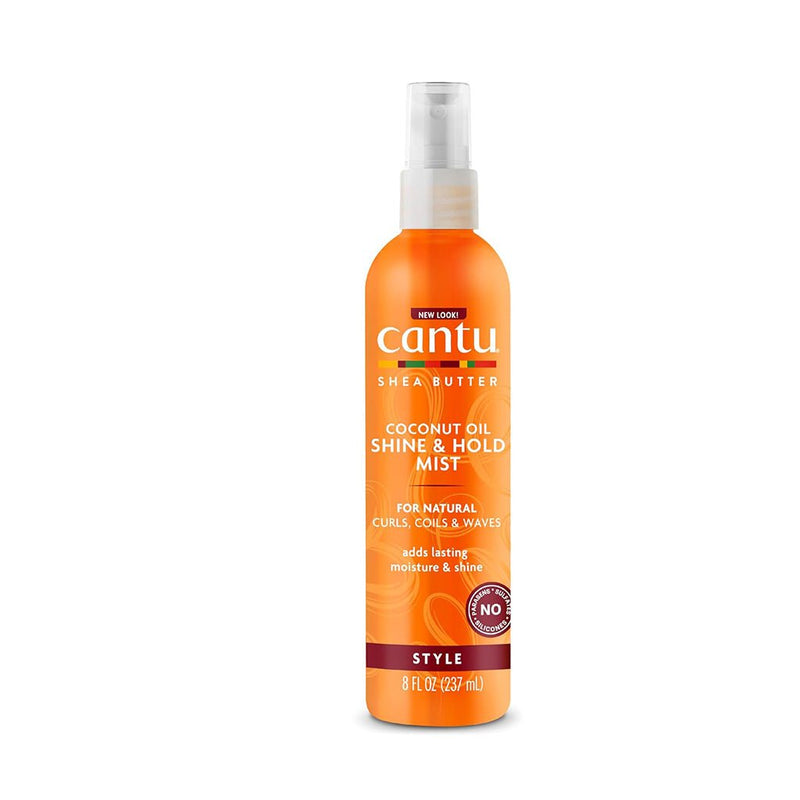 Cantu Shea Butter Natural Hair Coconut Oil Shine & Hold Mist 237mL, Cantu, Beautizone UK