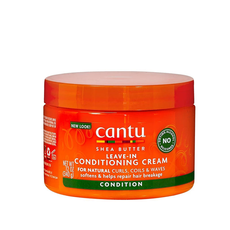 Cantu Shea Butter Natural Hair Leave - In Conditioning Cream 340g, Cantu, Beautizone UK