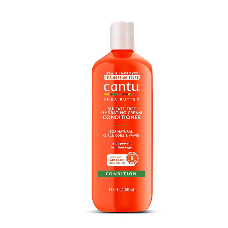 Cantu Shea Butter Natural Hair Sulfate - Free Hydrating Cream Conditioner 400ml, Cantu, Beautizone UK