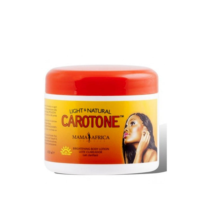 Carotone Brightening Body Cream Jar By Mama Africa 450ml, Carotone, Beautizone UK
