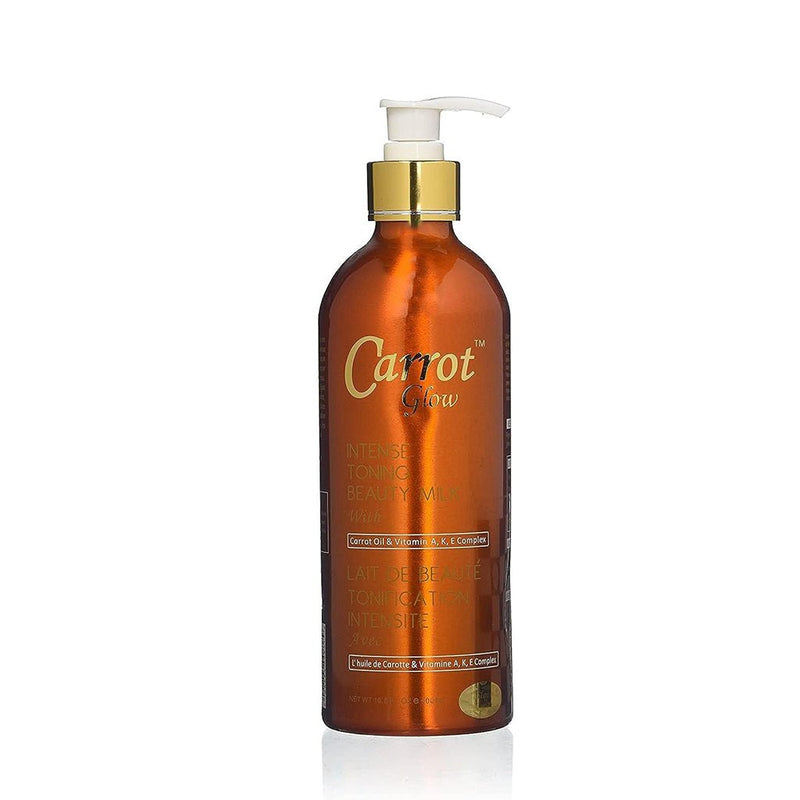 Carrot Glow Intense Toning Beauty Milk 500ml, Carrot Glow, Beautizone UK