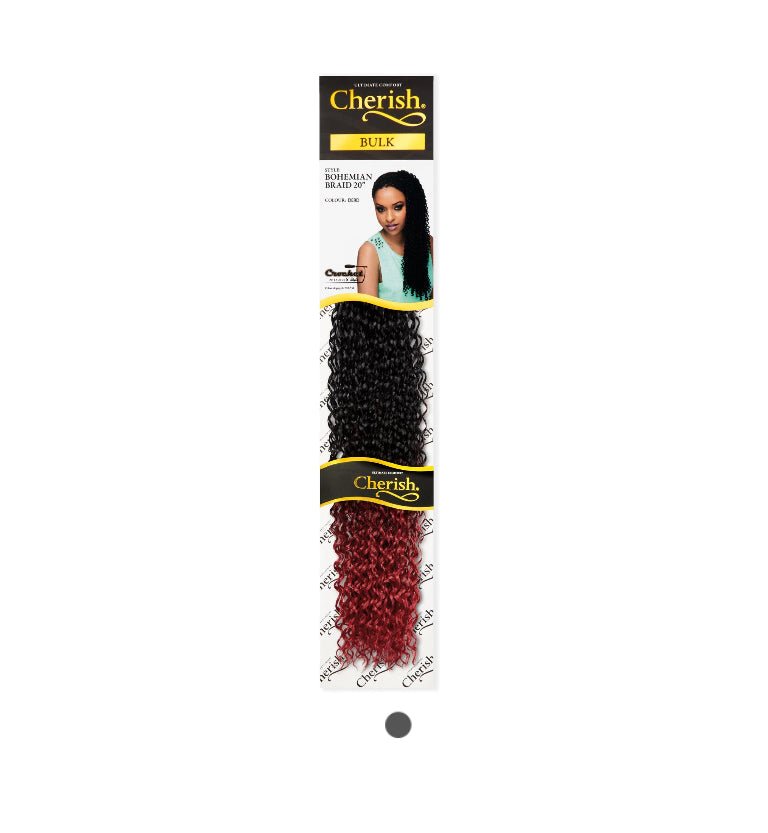 Cherish Bohemian Bulk 20'' Synthetic Hair Braids (All Colours), Cherish, Beautizone UK