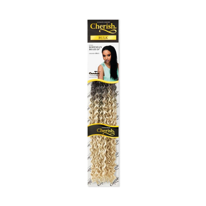 Cherish Bohemian Bulk 20'' Synthetic Hair Braids (All Colours), Cherish, Beautizone UK