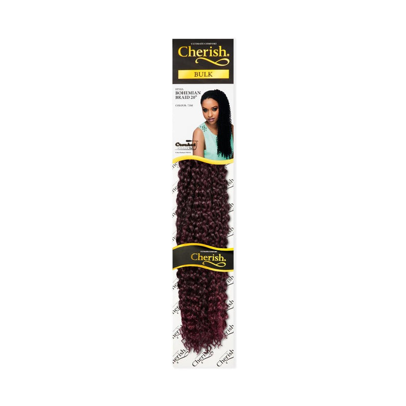 Cherish Bohemian Bulk 20'' Synthetic Hair Braids (All Colours), Cherish, Beautizone UK