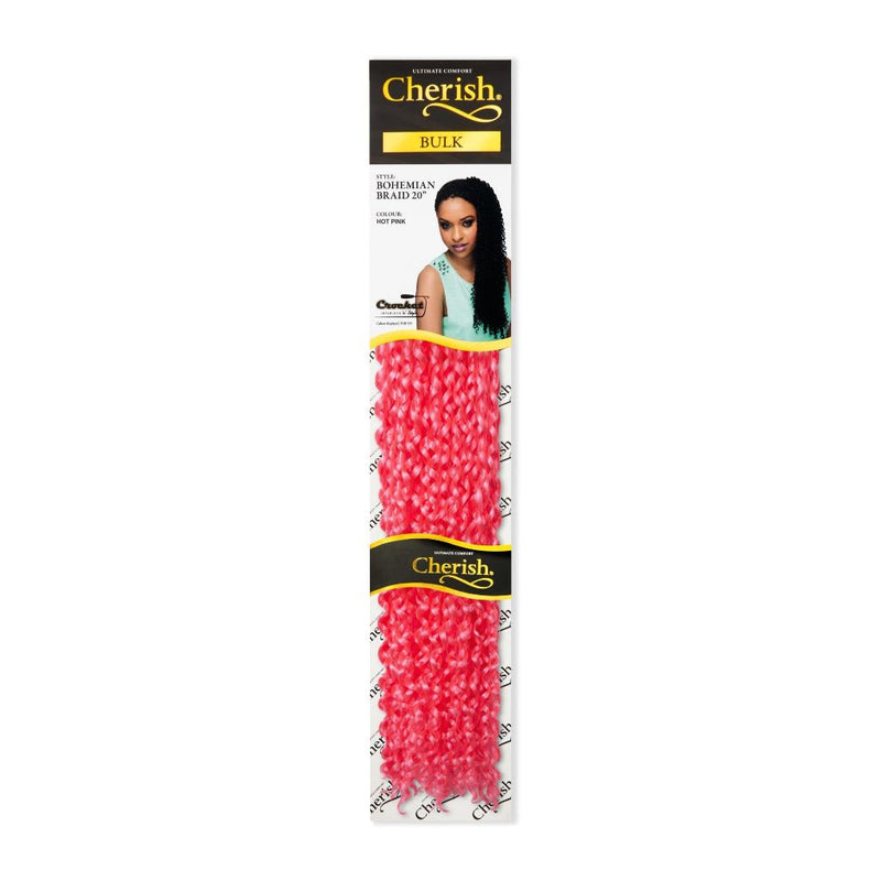 Cherish Bohemian Bulk 20'' Synthetic Hair Braids (All Colours), Cherish, Beautizone UK