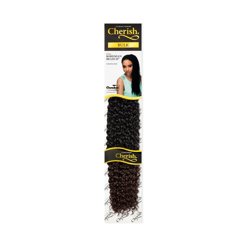 Cherish Bohemian Bulk 20'' Synthetic Hair Braids (All Colours), Cherish, Beautizone UK
