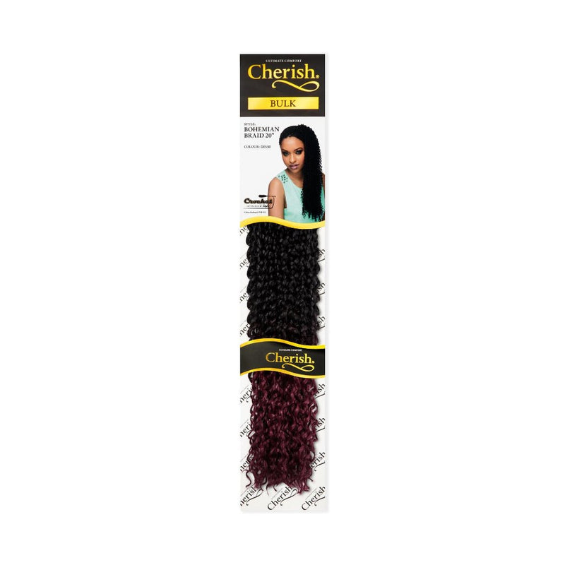 Cherish Bohemian Bulk 20'' Synthetic Hair Braids (All Colours), Cherish, Beautizone UK