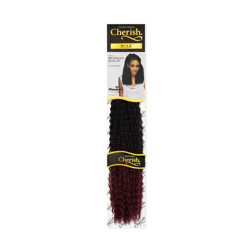 Cherish Brazilian Hair Bulk 20'' Crochet Hair Braids Bulk All Colors, Cherish, Beautizone UK