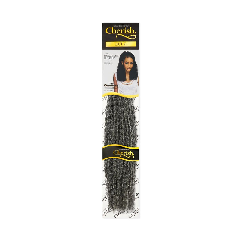 Cherish Brazilian Hair Bulk 20'' Crochet Hair Braids Bulk All Colors, Cherish, Beautizone UK