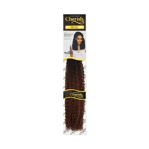 Cherish Brazilian Hair Bulk 20'' Crochet Hair Braids Bulk All Colors, Cherish, Beautizone UK