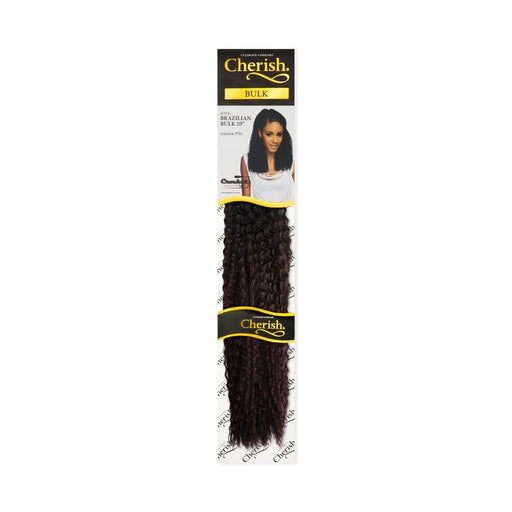 Cherish Brazilian Hair Bulk 20'' Crochet Hair Braids Bulk All Colors, Cherish, Beautizone UK