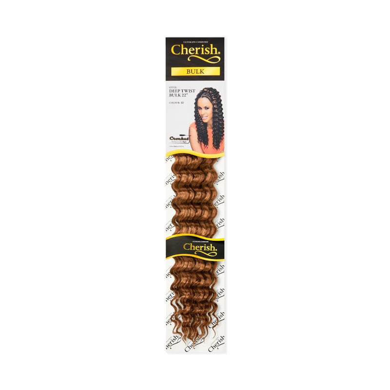 Cherish Deep Twist Bulk 22'' Synthetic Hair Braids All Colors, Cherish, Beautizone UK