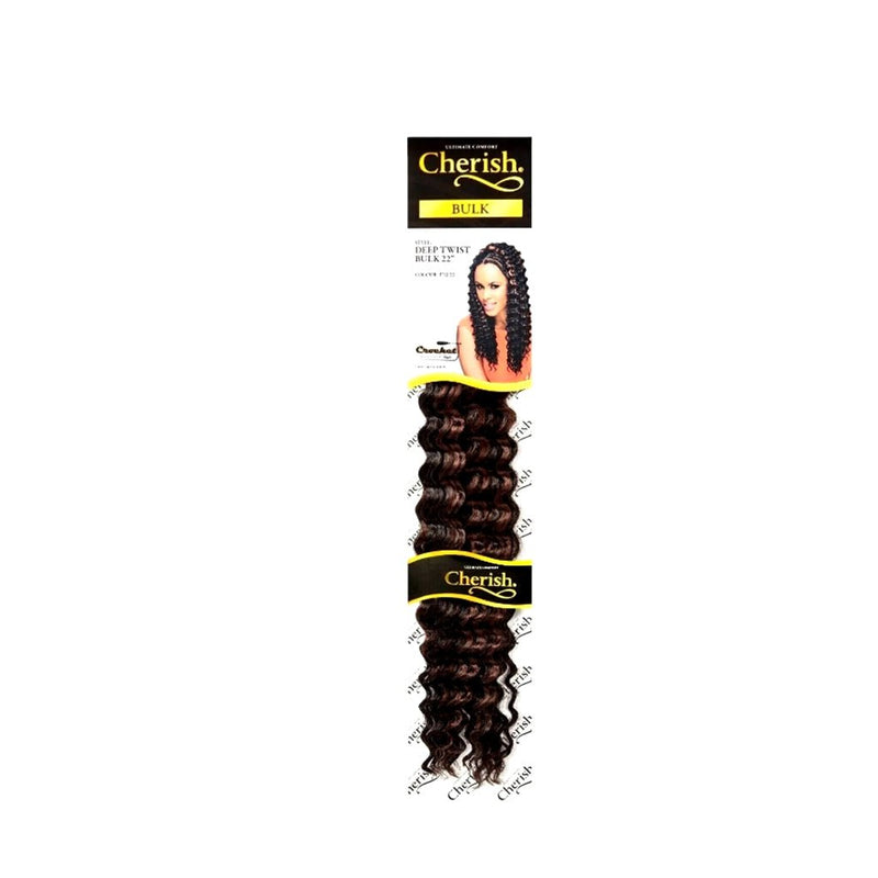 Cherish Deep Twist Bulk 22'' Synthetic Hair Braids All Colors, Cherish, Beautizone UK