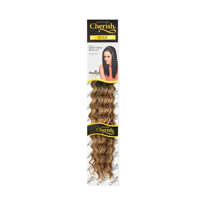 Cherish Deep Twist Bulk 22'' Synthetic Hair Braids All Colors, Cherish, Beautizone UK