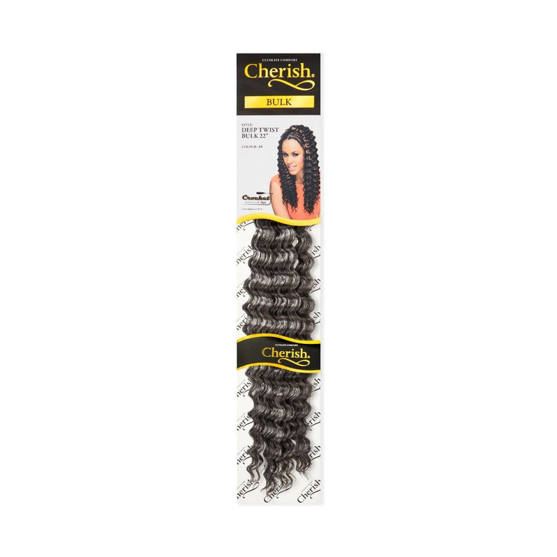 Cherish Deep Twist Bulk 22'' Synthetic Hair Braids All Colors, Cherish, Beautizone UK