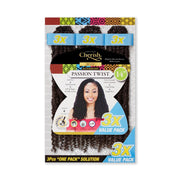 Cherish Passion Twist Crochet Hair 3x Value 14" Lengths, Cherish, Beautizone UK