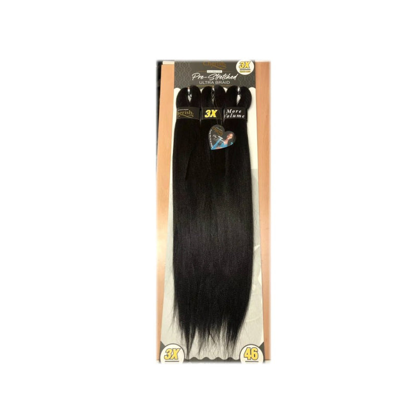 Cherish Pre Stretched Ultra Braid 46" 3x Pack Value Braid, Cherish, Beautizone UK