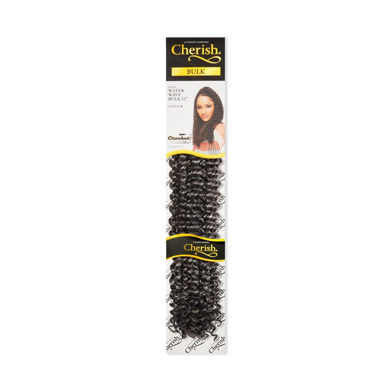 Cherish Water Wave Bulk 22'' Crochet Hair Braids (All Colours), Cherish, Beautizone UK