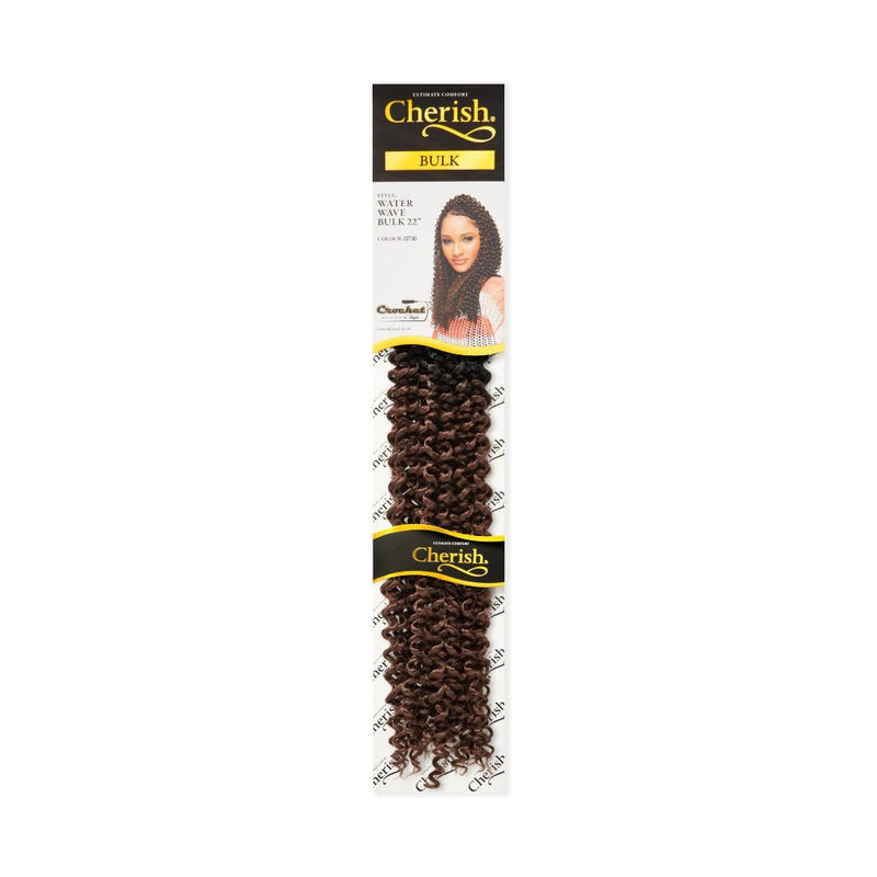 Cherish Water Wave Bulk 22'' Crochet Hair Braids (All Colours), Cherish, Beautizone UK