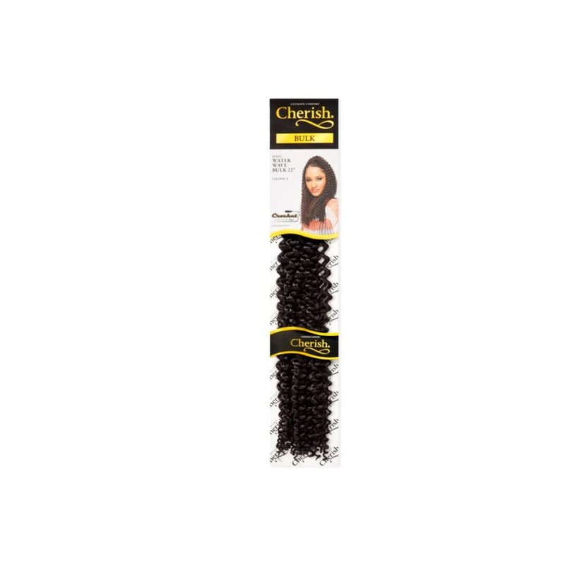 Cherish Water Wave Bulk 22'' Crochet Hair Braids (All Colours), Cherish, Beautizone UK